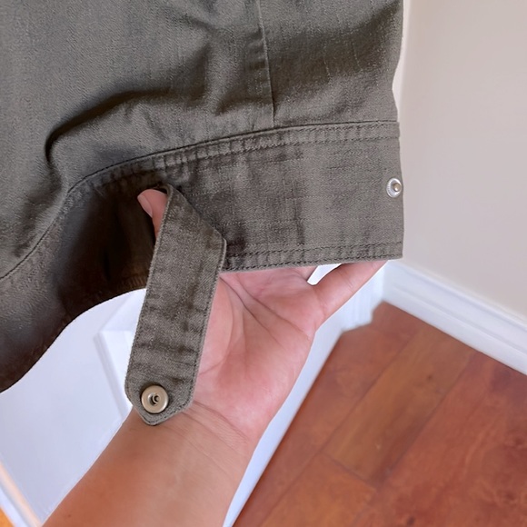 Cute double breasted utility jacket. EUC - Picture 3 of 9